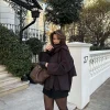 ALKEN COAT BROWN