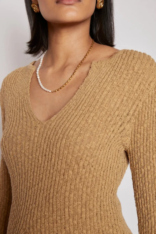 AMBER JUMPER TAN
