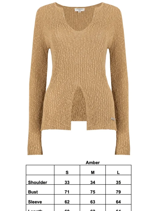 AMBER JUMPER TAN