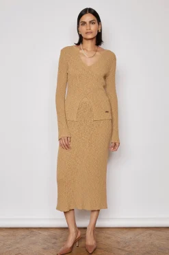 ANGEL SKIRT TAN