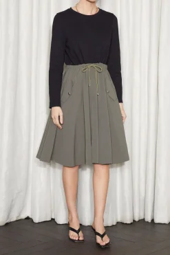 ARESKA DRESS SAGE