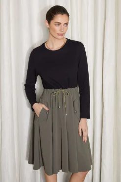 ARESKA DRESS SAGE