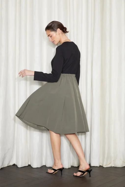 ARESKA DRESS SAGE
