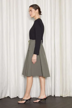 ARESKA DRESS SAGE