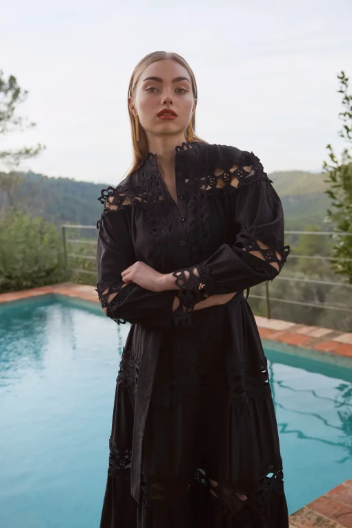 BOHIEM DRESS BLACK