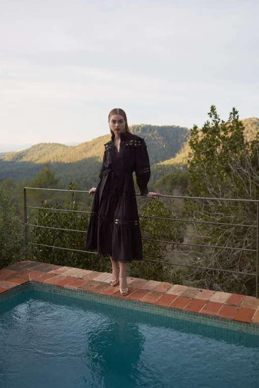 BOHIEM DRESS BLACK