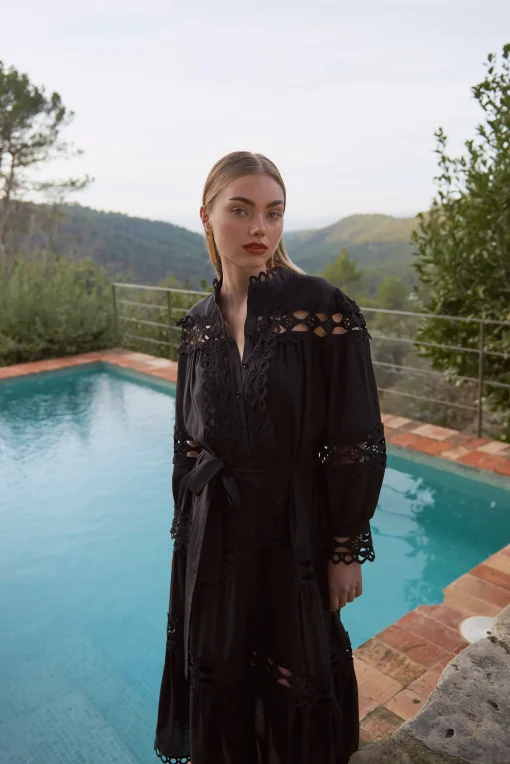 BOHIEM DRESS BLACK