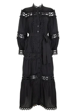 BOHIEM DRESS BLACK