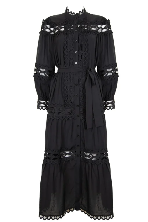 BOHIEM DRESS BLACK
