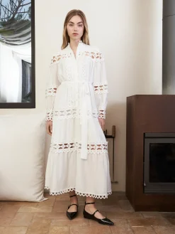 BOHIEM DRESS WHITE