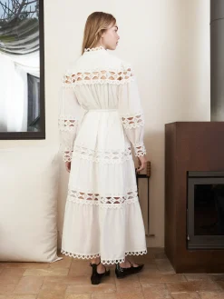 BOHIEM DRESS WHITE