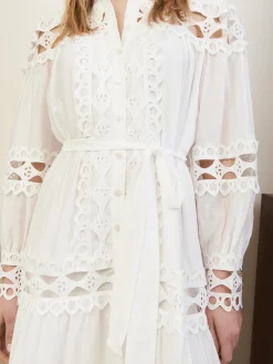 BOHIEM DRESS WHITE