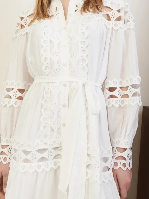 BOHIEM DRESS WHITE