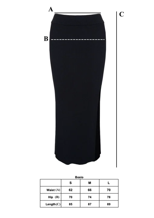 BOSIO KNITTED SKIRT