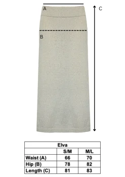 ELVA KNITTED SKIRT