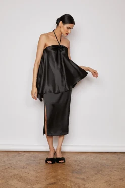 IDENTITY BLOUSE BLACK