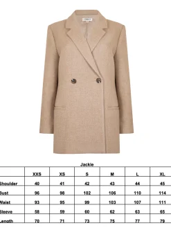 JACKIE BLAZER BEIGE