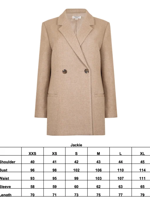 JACKIE BLAZER BEIGE