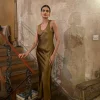 MARIYLN DRESS GOLD