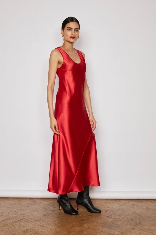MARIYLN DRESS RED