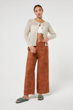 MAYA TROUSERS BRICK