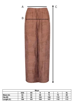 MAYA TROUSERS BRICK