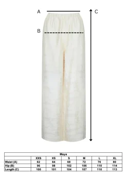 MAYA TROUSERS CREAM