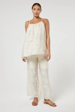 MAYA TROUSERS CREAM