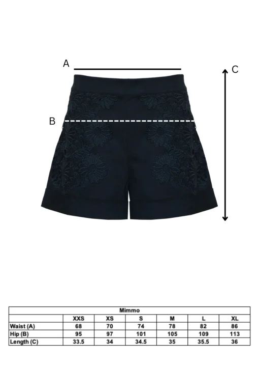 MIMMO SHORTS BLACK