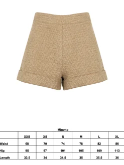 MIMMO SHORTS GOLD