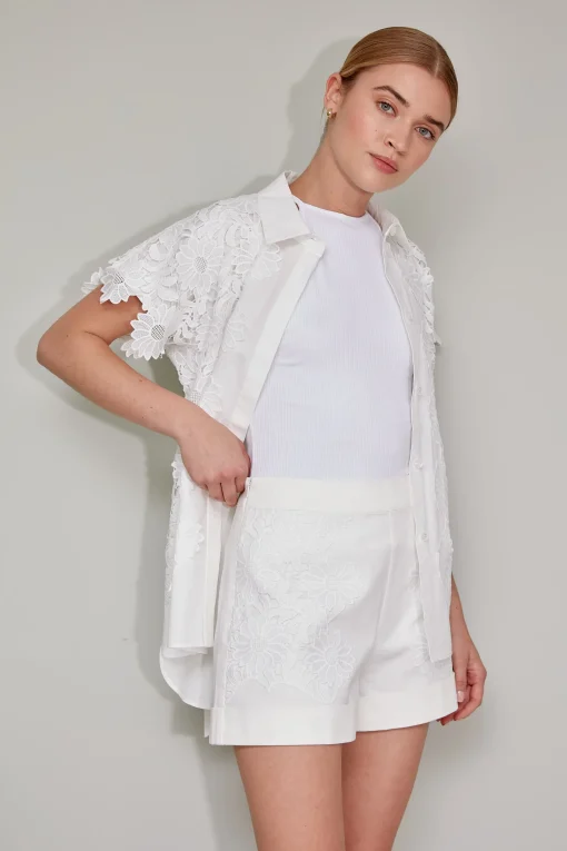 MIMMO SHORTS WHITE