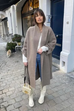 MODA COAT TAUPE