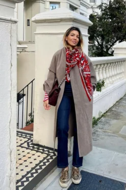 MODA COAT TAUPE