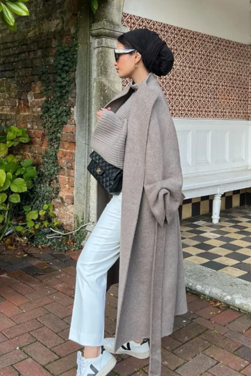 MODA COAT TAUPE