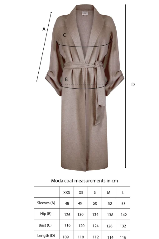 MODA COAT TAUPE
