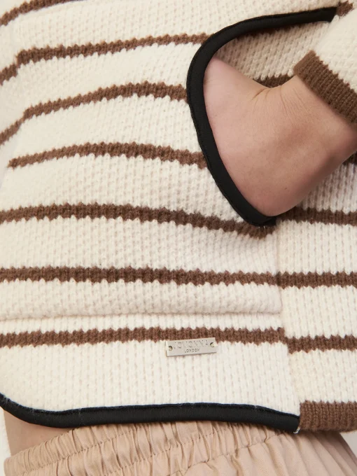 NED2 CARDIGAN BROWN