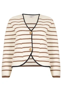 NED2 CARDIGAN BROWN
