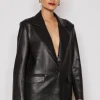 NOEL PU JACKET BLACK