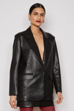 NOEL PU JACKET BLACK