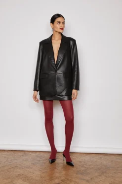 NOEL PU JACKET BLACK