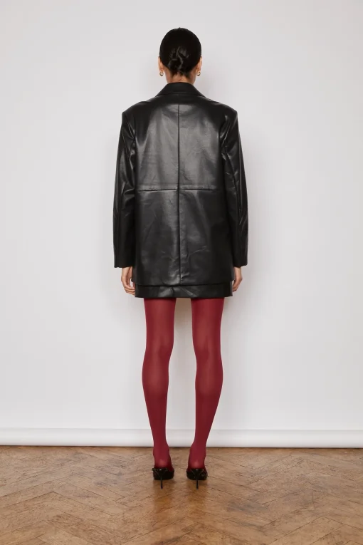 NOEL PU JACKET BLACK
