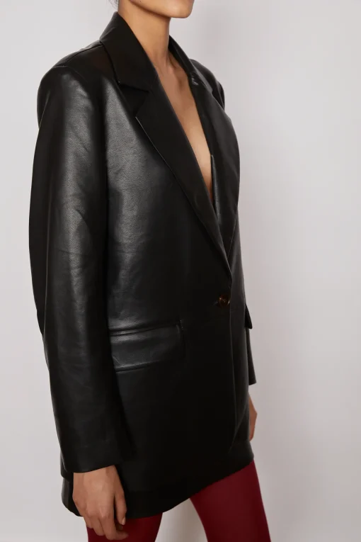 NOEL PU JACKET BLACK