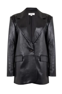 NOEL PU JACKET BLACK