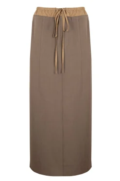 RACHEL SKIRT BROWN