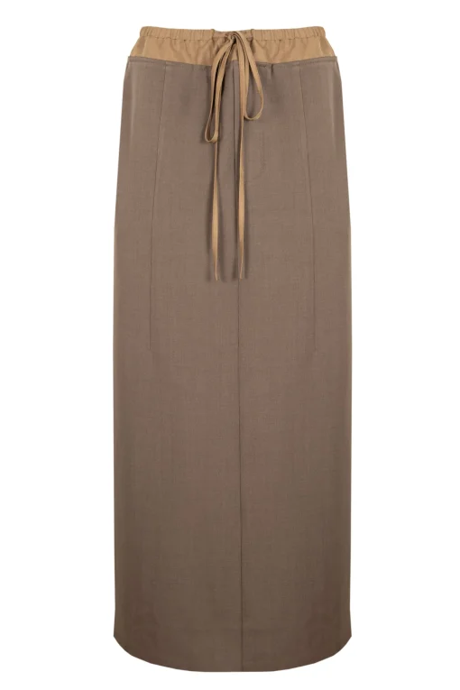 RACHEL SKIRT BROWN