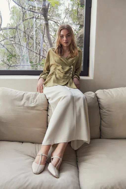 RACHEL SKIRT CREAM