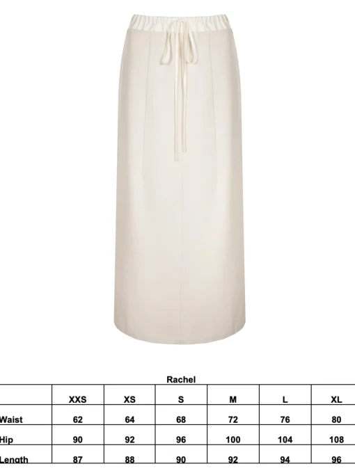 RACHEL SKIRT CREAM