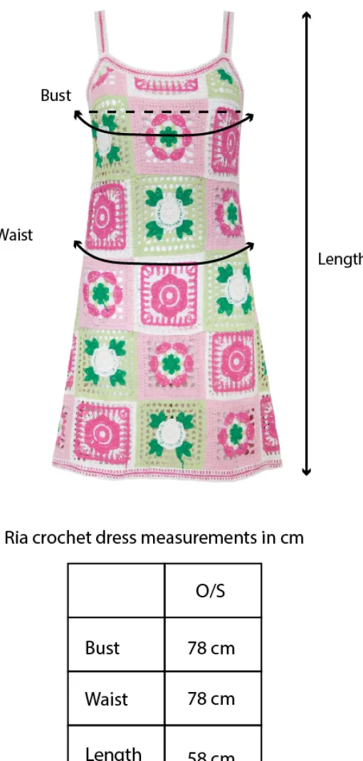 RIA CROCHET DRESS