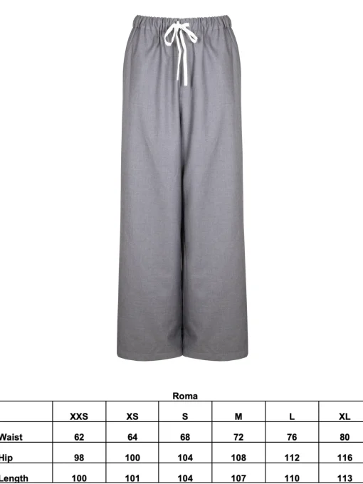 ROMA TROUSERS GREY
