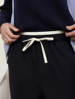 ROMA TROUSERS NAVY